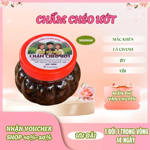 Chẩm Chéo Ướt Tây Bắc 300G – Gia Vị Chấm Đặc Sản Điện Biên