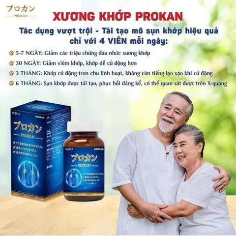 PROKAN 120 viên - Viên uống Bổ Xương Khớp Nhật Bản