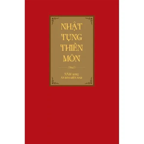SỔ TAY Nhật Tụng Thiền Môn