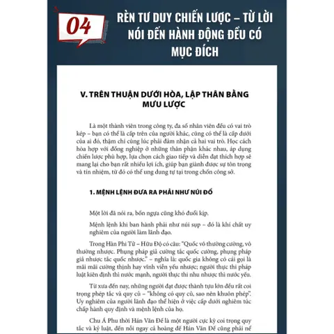 SỔ TAY SÁCH QUYỀN LỰC LÃNH ĐẠO HS36
