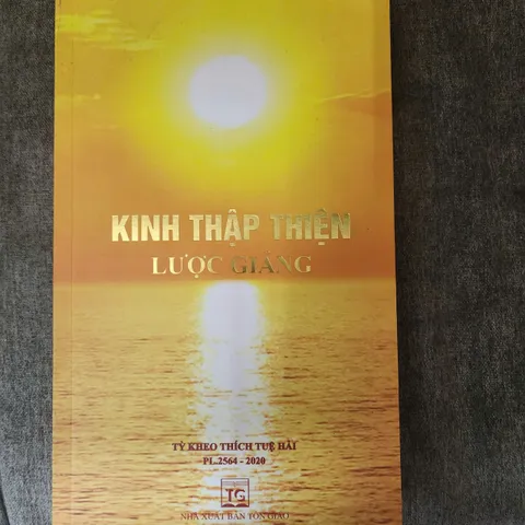 Sổ tay Kinh Thập Thiện Lược Giải – Tỳ Kheo Thích Tuệ Hải DƯƠNG KHOA