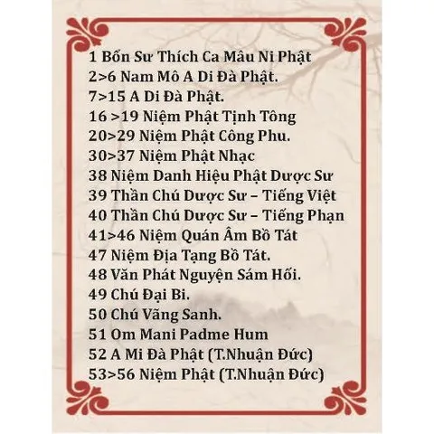 Máy niệm phật Mini hình chữ nhật có hình hoa sen phong thủy kèm cốc sạc - TH80