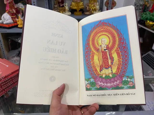 Kinh Vu Lan Bìa Nâu