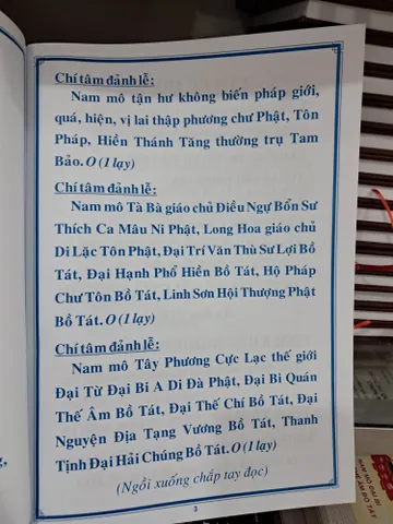Kinh Sám Hối 35 Vị Phật khổ A4 cực hay