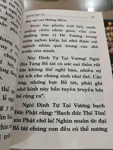Kinh Địa Tạng Bìa Đỏ Khổ A5 cực hay