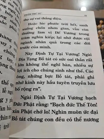 Kinh Địa Tạng Bìa Đỏ Khổ A5 cực hay