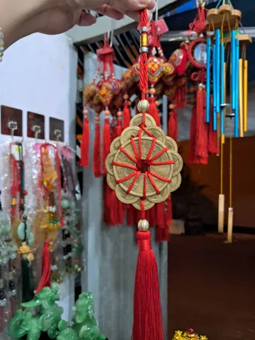 Dây Treo Hoa Mai Đồng Xu cực đẹp