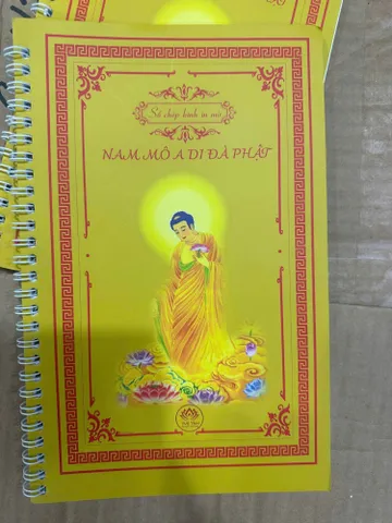 Combo 7 vở chép in mờ (Địa Tạng ,Sám Hối,Chú Đại bi,Dược Sư, Vu Lan ,Cầu An, NammoA Di đà) tặng 7 bút+49 ngòi chép cực hay