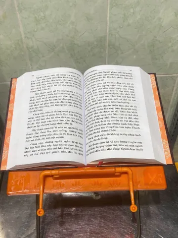 Kinh Đại Bát Niết Bàn Bìa Cứng Đỏ có bọc bìa trọn bộ 2 quyển cực hay