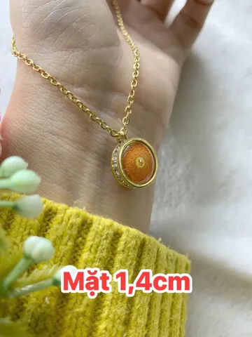 Dây chuyền thủ lăng nghiêm vàng đá cao cấp DƯƠNG KHOA SHOP