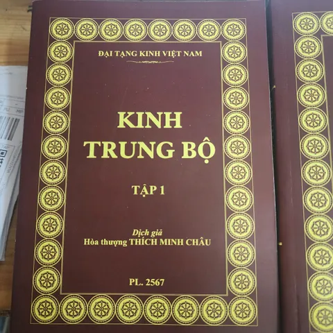 TRỌN BỘ KINH trung bộ 3 QUYỂN -  THÍCH MINH CHÂU (bìa mới) cực hay