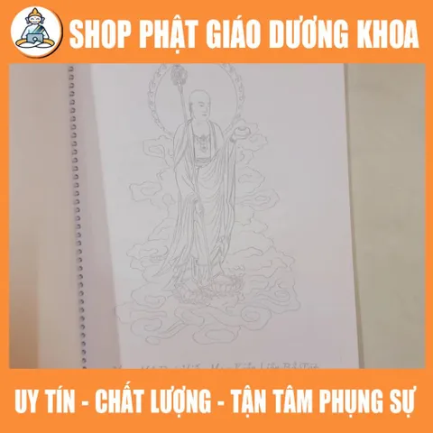 COMBO 50 Sổ Chép Kinh Vu Lan Báo Hiếu chữ mờ nhiều cỡ - CHEPVULAN