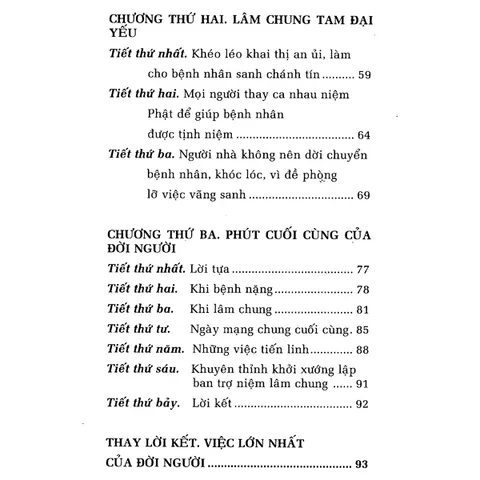 SỔ TAY Sách - Trợ Giúp Người Lâm Chung cực hay