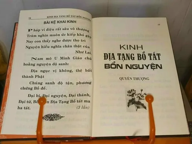 SỔ TAY - Kinh Địa Tạng Bổn Nguyện bìa cứng ép kim cực đẹp