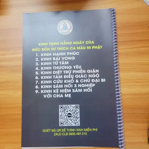 Sổ tay kinh tụng hằng ngày của đức Bổn Sư Thích Ca Mâu Ni dành cho Phật tử tại gia cực hay