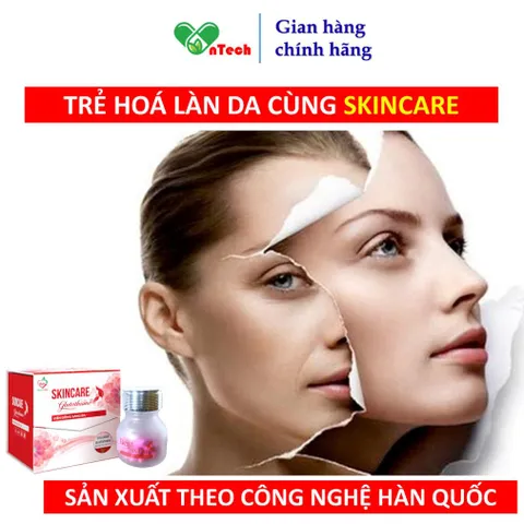 Viên uống trắng da Best Life SkinCare Glutathione ngăn ngừa lão hoá làm trắng da mờ nám tàn nhang hộp 30 viên