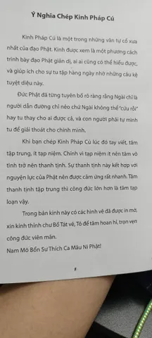 Vở chép kinh Pháp Cú in mờ (Tặng 1 BÚT + 7 ruột) cực đẹp