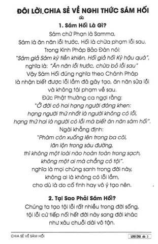 SỔ TAY NGHI THỨC SÁM HỐI VÀ CÁC BÀI VĂN KHẤN NGUYỆN HẰNG NGÀY hs18