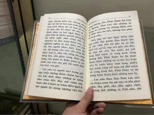 SỔ TAY Kinh Dược Sư thích Huyền Dung bìa cứng ép kim