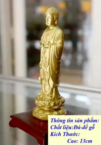 Tượng Đức Phật A Di Đà đứng cao 13cm-Nhiều mẫu cực đẹp