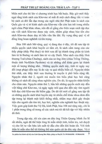 SỔ TAY Sách Pháp Thuật Hoàng Gia Thái Lan Tác Giả Huyền Trí