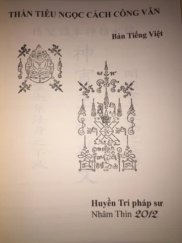 SỔ TAY SỔ TAY Sách - Thần Tiêu Ngọc Cách Công Văn – Pháp Sư Huyền Trí 0398-142_241