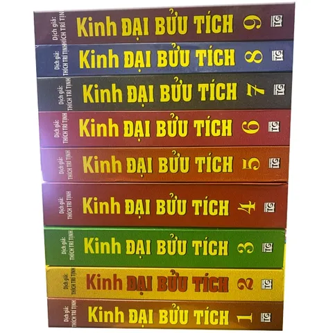 SỔ TAY Sách - Kinh Đại Bửu Tích Trọn Bộ 9 Tập