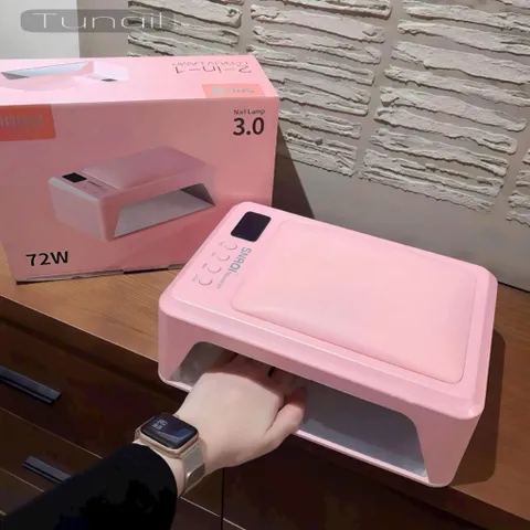 Máy Hơ SNRQI T8 PRO Hồng 72W Phiên Bản Nâng Cấp Tấm Lót Kính Siêu Bền Hơ Khoẻ Nhanh Khô Chính Hãng [ TÚ ANH NAIL ]