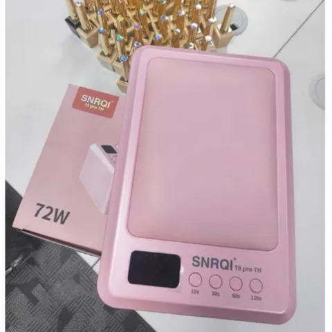 Máy Hơ SNRQI T8 PRO Hồng 72W Phiên Bản Nâng Cấp Tấm Lót Kính Siêu Bền Hơ Khoẻ Nhanh Khô Chính Hãng [ TÚ ANH NAIL ]