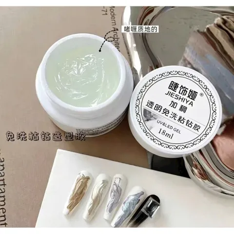 [ HOT ] Gel Khô Nặn Hoa Nổi - Hình Nổi JIESHIYA Cao Cấp Siêu Dẻo Không Dính Tay hũ To 18ML CHÍNH HÃNG [ TÚ ANH NAIL ]