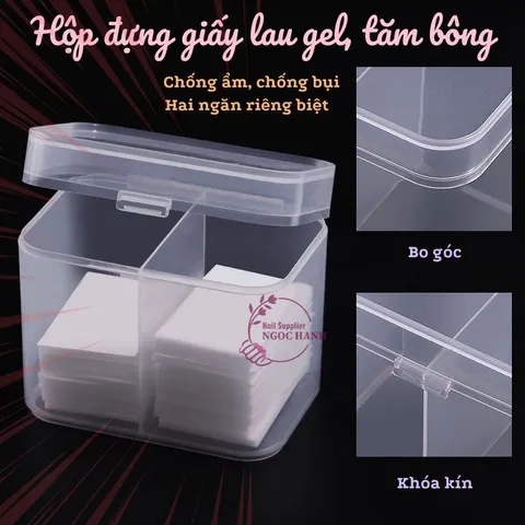 Giấy lau gel loại không dính lông bịch to 1000 tấm