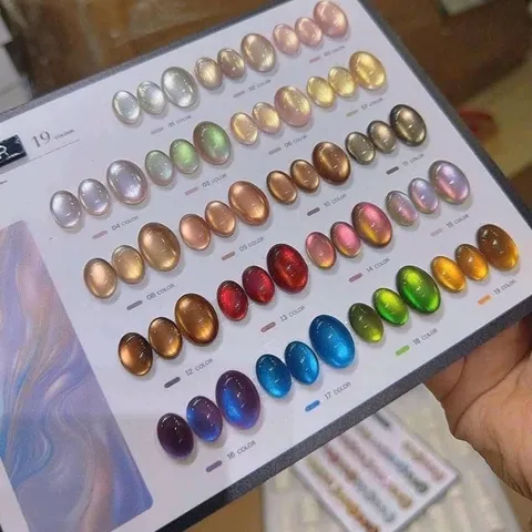 [ HOT ] Set Sơn Mắt Mèo Cực Quang Ánh Nước 18 Màu JUYA Cao Cấp Hiệu Ứng Siêu Bắt Sáng [ Tặng Kèm Bảng Màu Xịn ]
