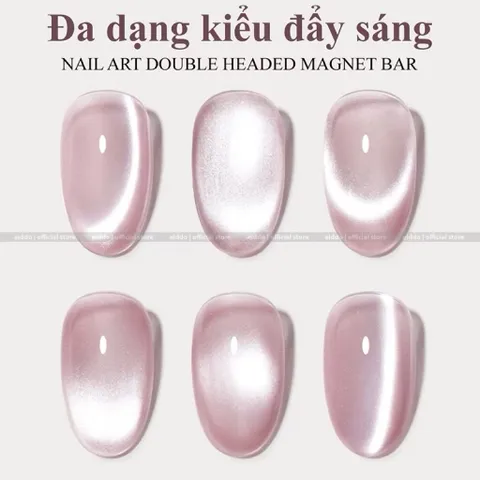 [ Mẫu mới ] Nam châm mắt mèo hai đầu kèm bi tròn phiên bản nâng cấp lực hút siêu mạnh - Nam châm mắt mèo mẫu HO.T
