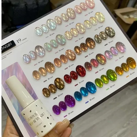 [ HOT ] Set Sơn Mắt Mèo Cực Quang Ánh Nước 18 Màu JUYA Cao Cấp Hiệu Ứng Siêu Bắt Sáng [ Tặng Kèm Bảng Màu Xịn ]