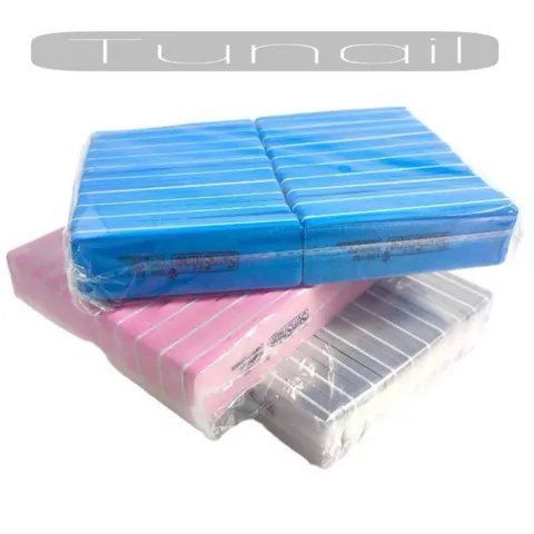 ( Giá sỉ ) Bịch 20 phao ngắn chà móng Sunshine 2 mặt nhám 100/180 chuẩn Loại 1 siêu cứng bền chuyên dụng ngành Nail