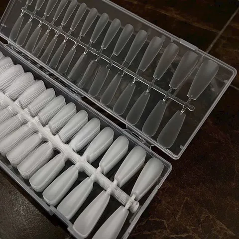 Móng úp vỉ đủ phom nhám sẵn siêu mỏng dẻo ôm phom hộp 240 móng siêu HOT [ TÚ ANH NAIL ]