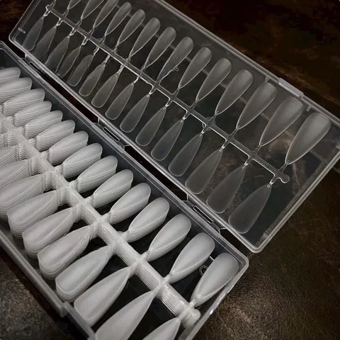 Móng úp vỉ đủ phom nhám sẵn siêu mỏng dẻo ôm phom hộp 240 móng siêu HOT [ TÚ ANH NAIL ]