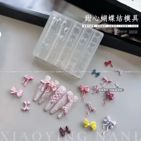 { HOT } Khuôn Silicon Tạo Hình Charm Nail Nhiều Mẫu Cực Hot Trang Trí Làm Nailbox Siêu Đẹp [ TÚ ANH NAIL ]