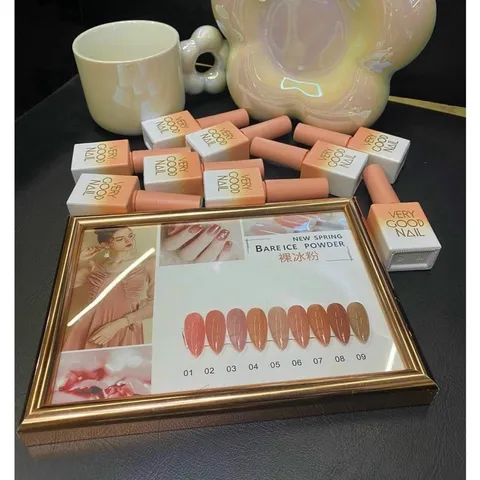 Set 9 màu sơn thạch siêu Hot chuẩn loại 1 chất đặc đẹp tặng bảng màu cực xịn