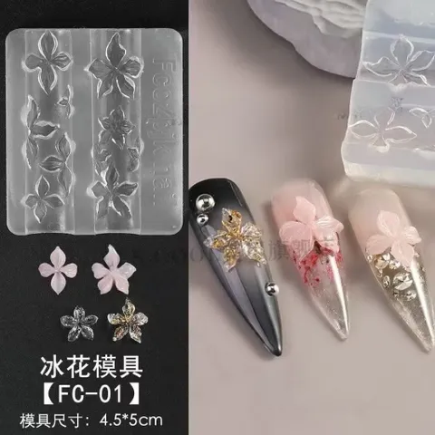 Khuôn Silicon Tạo Hình Charm Nail Mẫu Mới Siêu HOT - Charm Gắn Nailbox Siêu Đẹp [ TÚ ANH NAIL ]