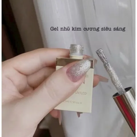 Sơn gel nhũ đài hạt nhỏ hiệu ứng phản quang lấp lánh bling bling siêu sáng mã HOT chai 15ml [ TÚ ANH NAIL ]