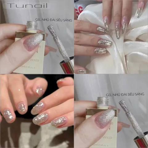 Sơn gel nhũ đài hạt nhỏ hiệu ứng phản quang lấp lánh bling bling siêu sáng mã HOT chai 15ml [ TÚ ANH NAIL ]