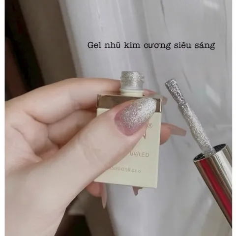 Sơn gel nhũ đài hạt nhỏ hiệu ứng phản quang lấp lánh bling bling siêu sáng mã HOT chai 15ml [ TÚ ANH NAIL ]