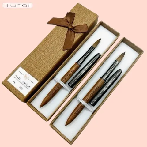 Cọ Đắp Bột Paula Kolinsky Cao Cấp Lông Chồn Xịn 100% size 16-18 Chuyên Dụng Đắp Bột Móng Chính Hãng [ TÚ ANH NAIL ]