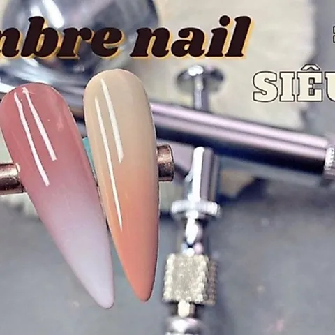 Máy phun ombre siêu nhanh thế hệ mới phun ombre siêu nhanh đều đẹp cho thợ nail hàng chuẩn