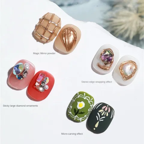 [HOT] Gel Thuỷ Tinh JIESHIYA Hũ To 18G - Gel Vẽ Nổi Đính Đá Tạo Cầu Móng Đa Năng 5 in1 Chất Siêu Đặc Chính Hãng