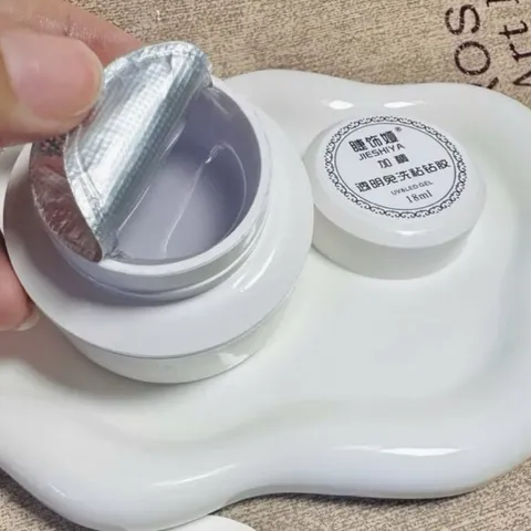 [HOT] Gel Thuỷ Tinh JIESHIYA Hũ To 18G - Gel Vẽ Nổi Đính Đá Tạo Cầu Móng Đa Năng 5 in1 Chất Siêu Đặc Chính Hãng