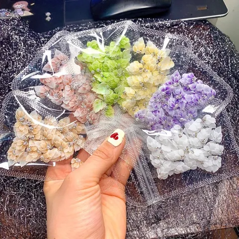 Set 12 hũ bột mỹ siêu dẻo mịn nặn hoa nổi , đắp bột móng siêu êm hàng chuẩn