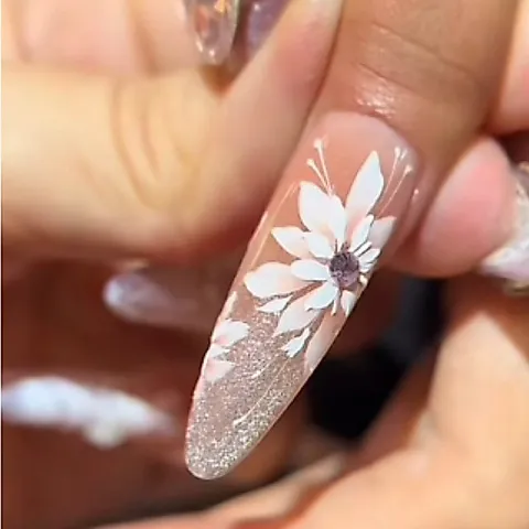 Cọ vẽ hoa đầu tròn đầu nhọn đa năng vẽ trang trí móng chuẩn xịn ngành nail