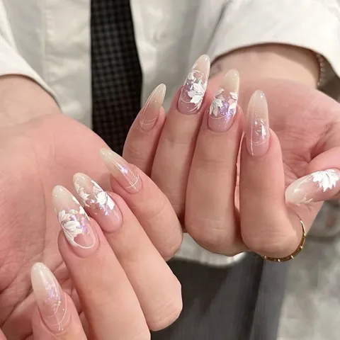 Cọ vẽ hoa đầu tròn đầu nhọn đa năng vẽ trang trí móng chuẩn xịn ngành nail